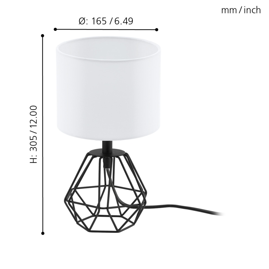 Eglo - Bordlampe 1xE14/60W/230V