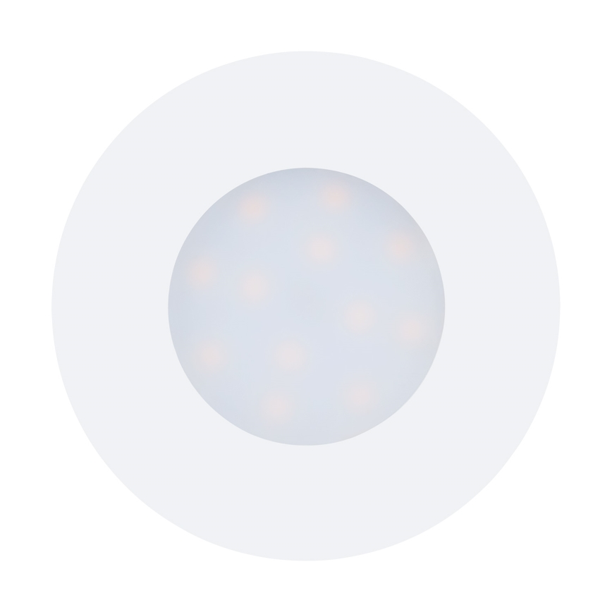 Eglo - SÆT 3x LED indbygningslampe til badeværelse PINEDA 1xLED/4,9W/230V IP44