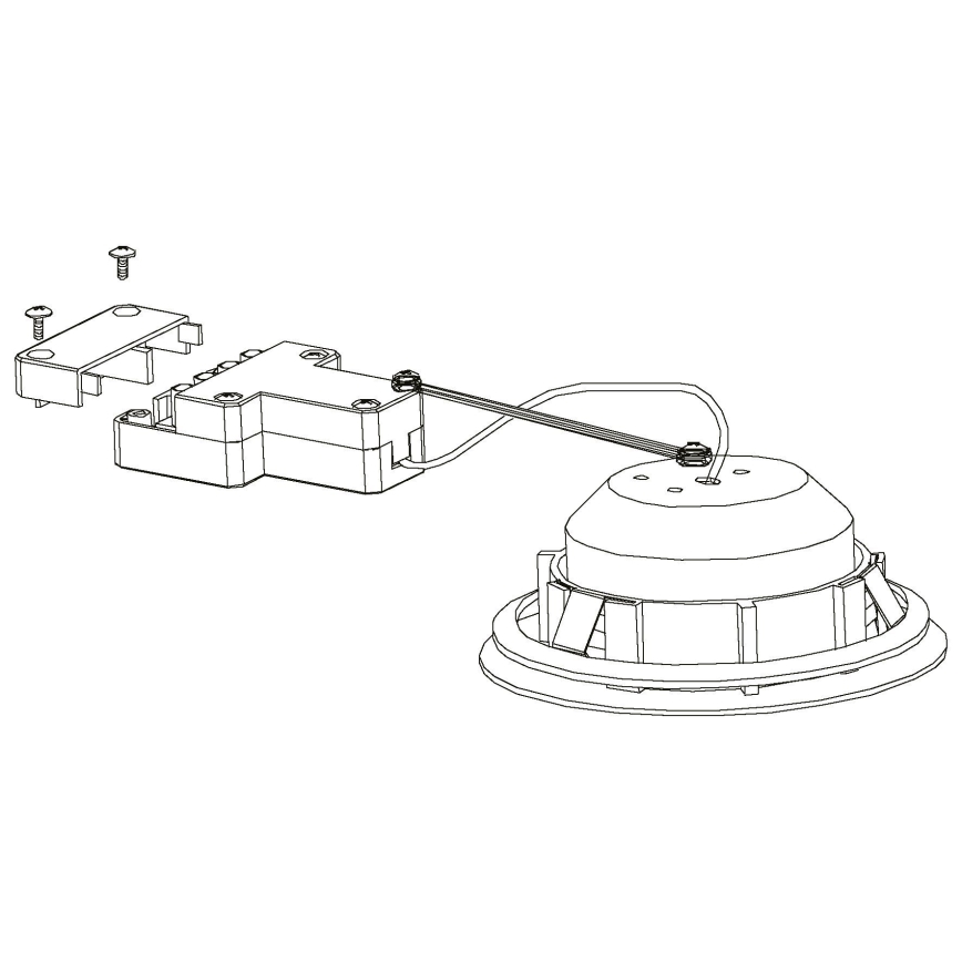 Eglo - 3x LED indbygningslampe PINEDA 1xLED/4,9W/230V