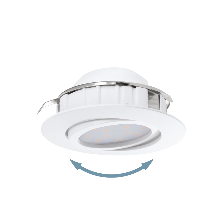 Eglo - SÆT 3x LED indbygningslampe PINEDA 1xLED/4,9W/230V