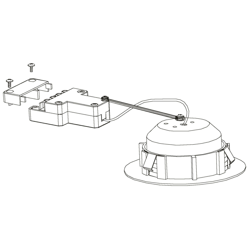 Eglo - 3x LED indbygningsspot PINEDA 1xLED/4,9W/230V