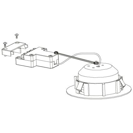 Eglo - 3x LED indbygningsspot PINEDA 1xLED/6W/230V