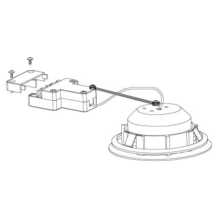 Eglo - LED indbygningslampe 1xLED/11W/230V