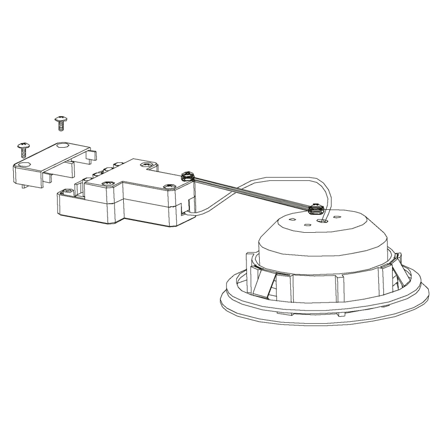 Eglo - LED indbygningslampe 1xLED/11W/230V