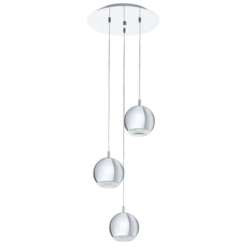 Eglo - LED lysekrone 3xGU10-LED/4W/230V