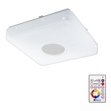 Eglo 95974 - LED-dæmpbar loftlampe VOLTAGO 2 LED/14W/230V + fjernbetjening