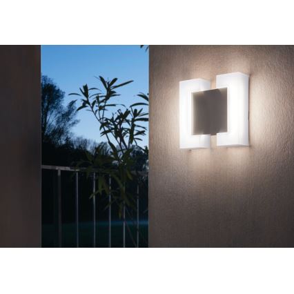 Eglo 95987 - LED udendørs væglampe SITIA 2xLED/4,8W IP44