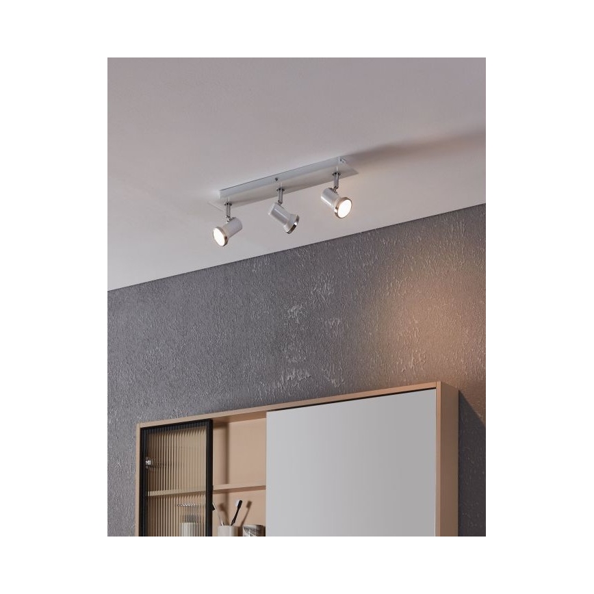Eglo - LED spotlampe til badeværelse 3xGU10-LED/3,3W/230V