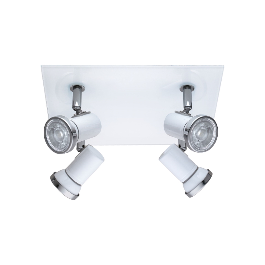 Eglo - Spotlampe til badeværelse 4xGU10-LED/3,3W/230V