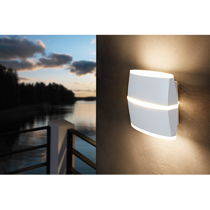 Eglo - Udendørs LED væglampe 2xLED/6W IP44