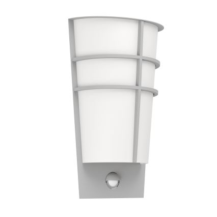Eglo 96017 - LED udendørs vægarmatur med sensor BREGANZO 1 2xLED/2,5W IP44