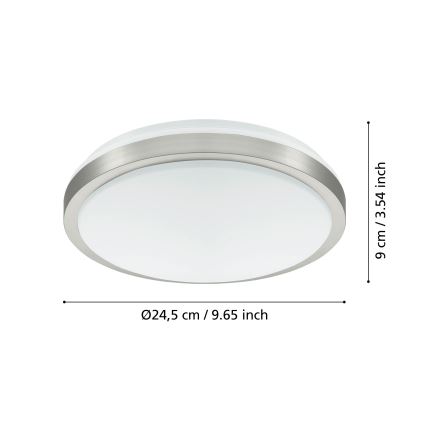 Eglo - LED loftsbelysning LED/18W/230V