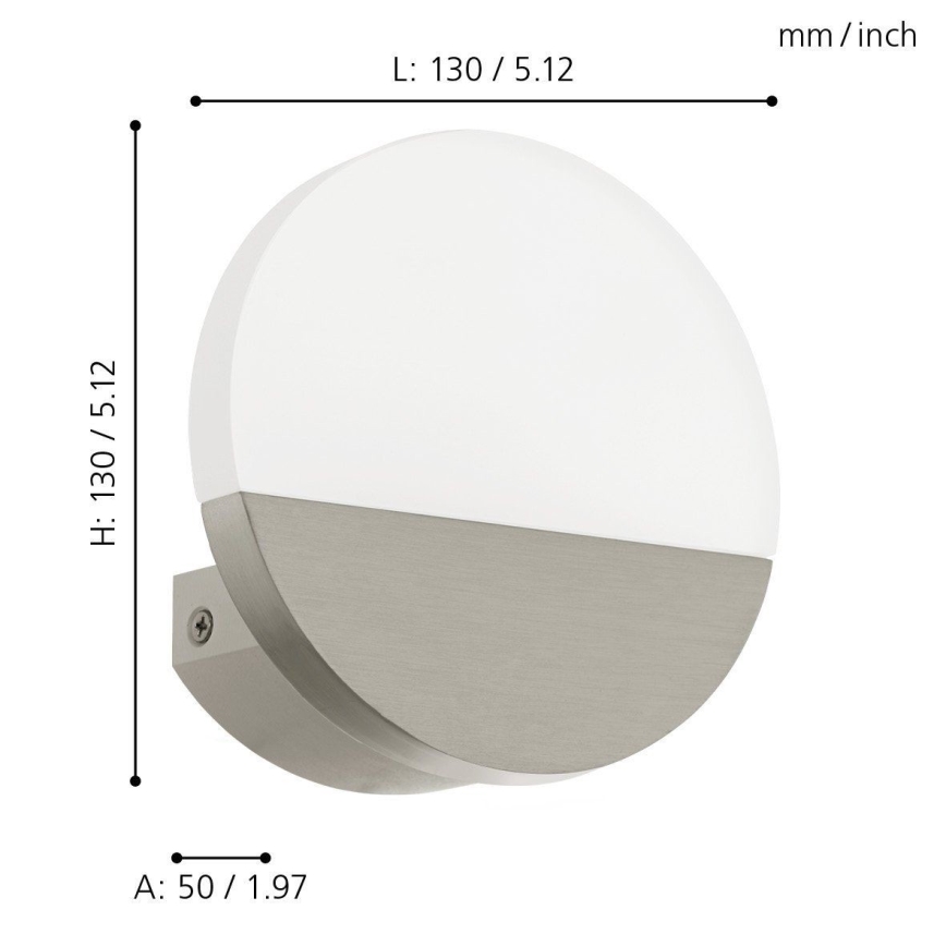 Eglo - LED væglampe 1xLED/4,5W/230V