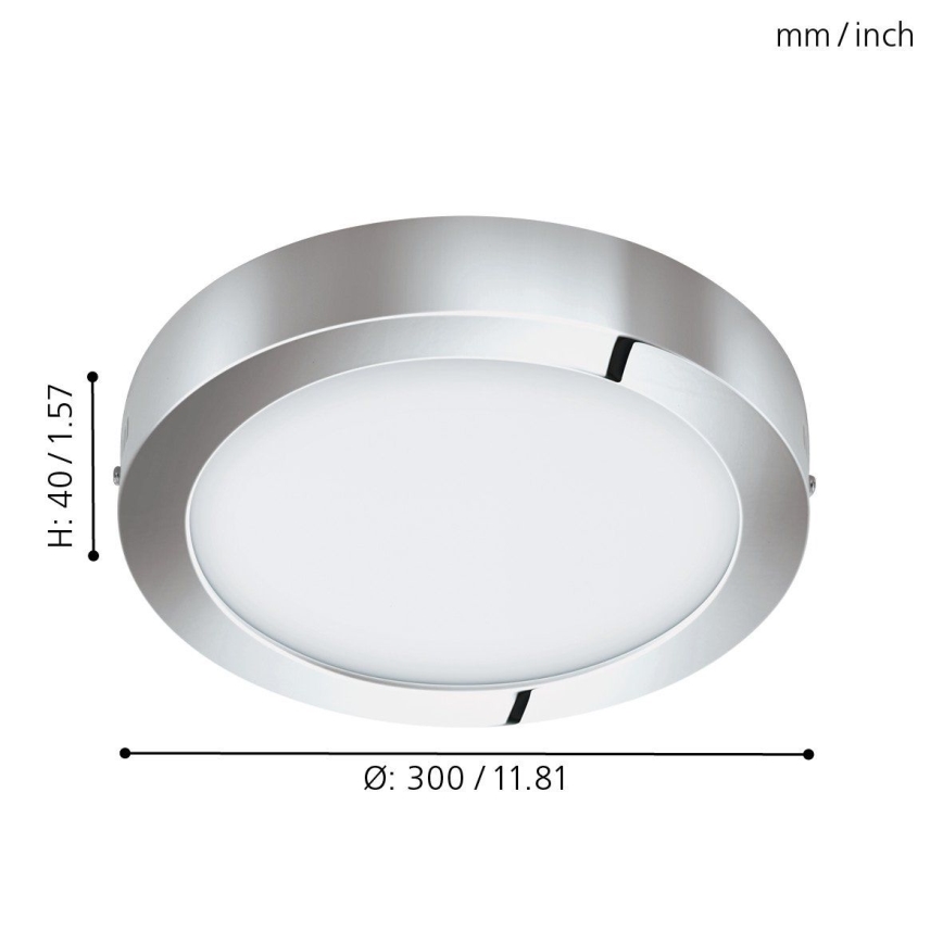 Eglo 96058 - LED badeværelsesbelysning FUEVA 1 LED/22W/230V IP44