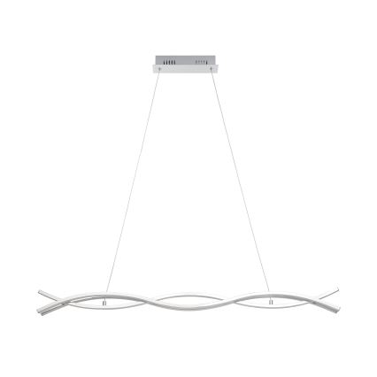 Eglo - LED-pendel med wireophæng LED/35W/230V 3000K blank krom