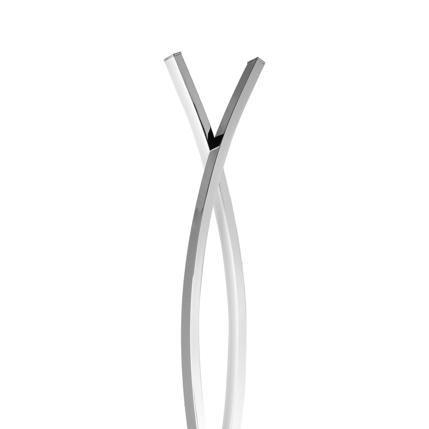 Eglo - LED gulvlampe LED/36W/230V blank krom