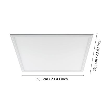 Eglo - LED loftspanel LED/40W/230V