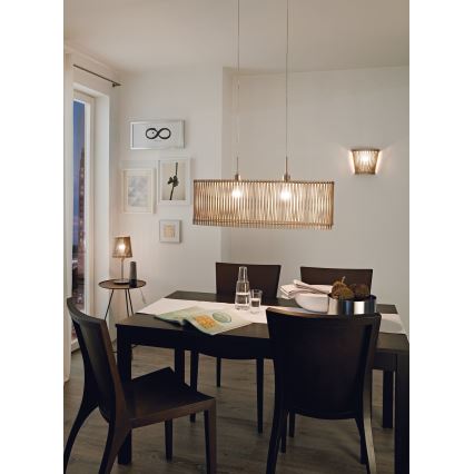 Eglo 96196 - Bordlampe SENDERO 1xE27/60W/230V