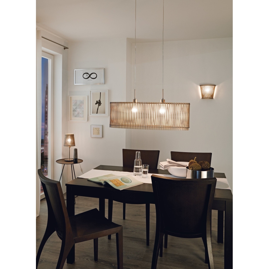 Eglo 96196 - Bordlampe SENDERO 1xE27/60W/230V