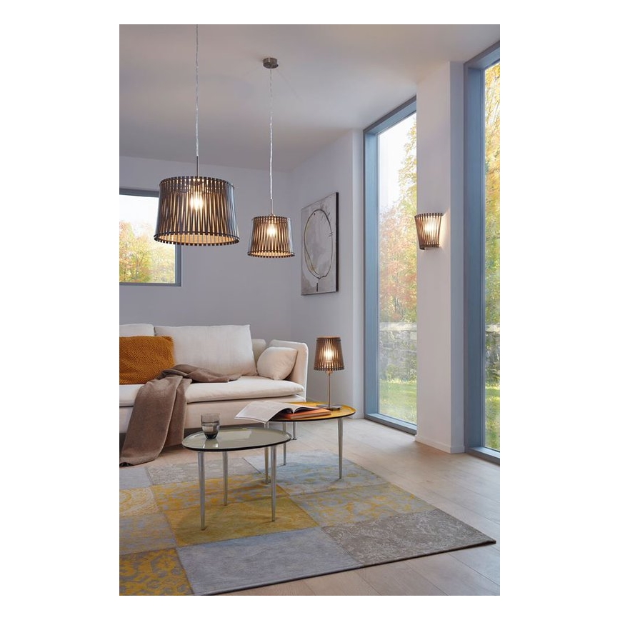 Eglo 96203 - Bordlampe SENDERO 1xE27/60W/230V