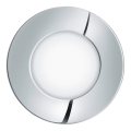 Eglo 96242 - LED indbygningsspot til badeværelse FUEVA 1 1xLED/2,7W/230V IP44 Ø 8,5 cm