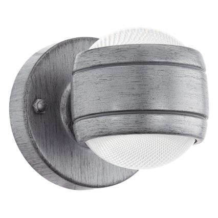 Eglo 96267 - Udendørs LED væglampe SESIMBA 2xLED/3,7W IP44