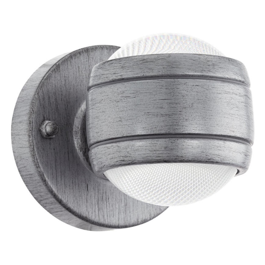 Eglo 96267 - Udendørs LED væglampe SESIMBA 2xLED/3,7W IP44