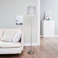 Eglo 96377 - Gulvlampe PASTERI, 1xE27/60W/230V, Ø 28 cm, grå