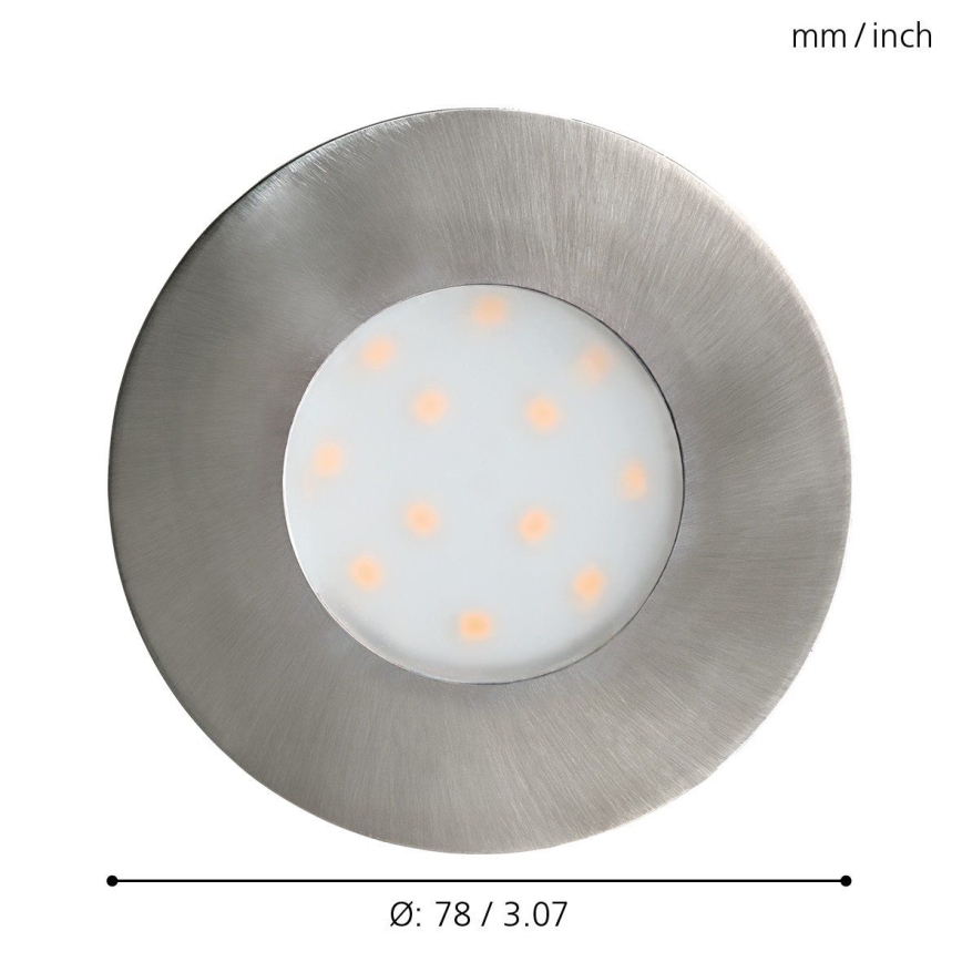 Eglo - Udendørs LED indbygningslampe LED/4,9W IP44