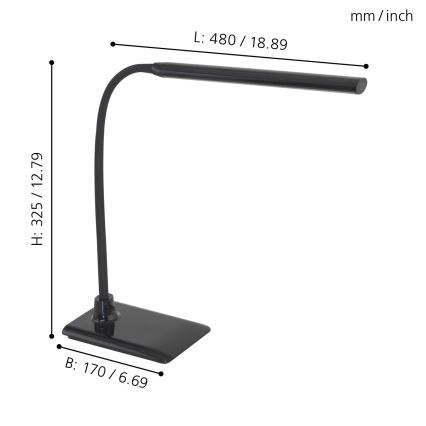 Eglo - LED bordlampe dæmpbar LAROA LED/4,5W/230V