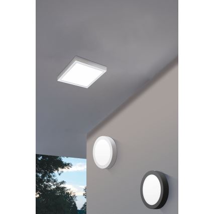 Eglo - Udendørs LED loftslampe LED/16,5W/230V IP44