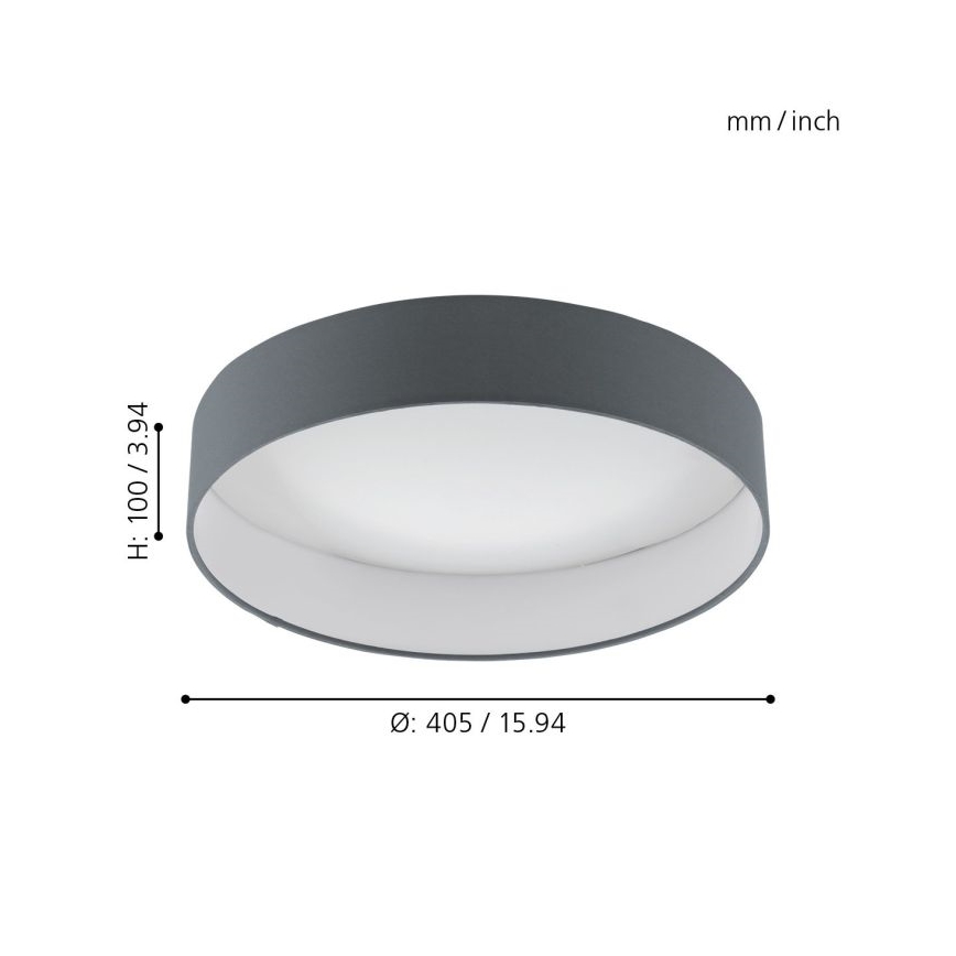 Eglo - LED loftlampe dæmpbar 1xLED/18W/230V