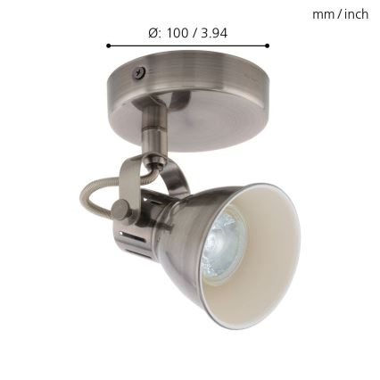 Eglo - LED spotlamper 1xGU10/3,3W/230V