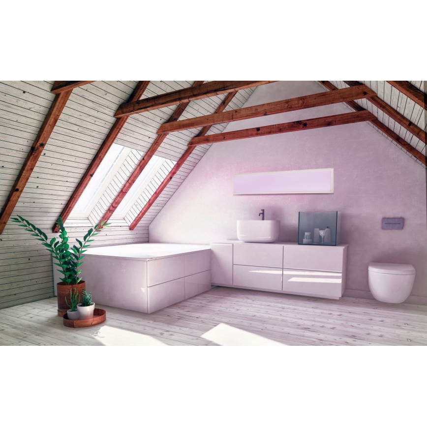 Eglo - LED lampe m. RGBW-farver dæmpbar SALOBRENA-C LED/31W + fjernbetjening