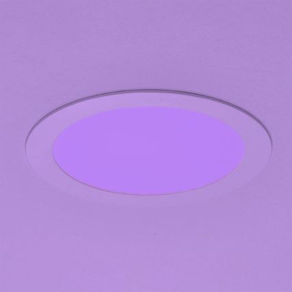 Eglo - LED RGBW dæmpbar indbygningsloftlampe FUEVA-C LED/15,6W/230V Ø 22,5 cm