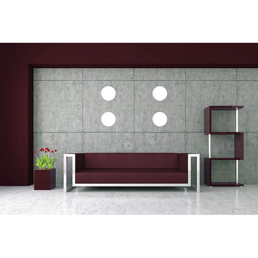 Eglo - LED RGBW dæmpbar indbygningsloftlampe FUEVA-C LED/15,6W/230V Ø 22,5 cm