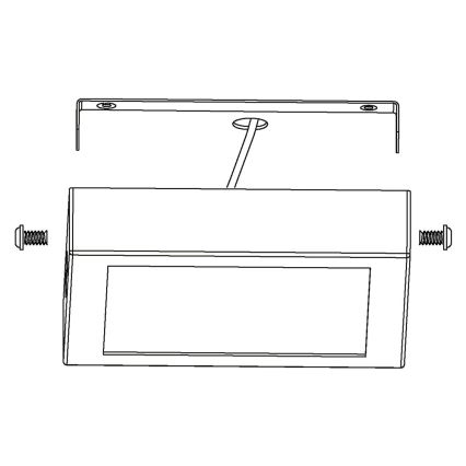 Eglo - LED loftlampe dæmpbar RGBW-farver FUEVA-C LED/21W/230V