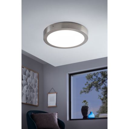 Eglo - LED loftlampe dæmpbar RGBW-farver FUEVA-C LED/21W/230V Bluetooth