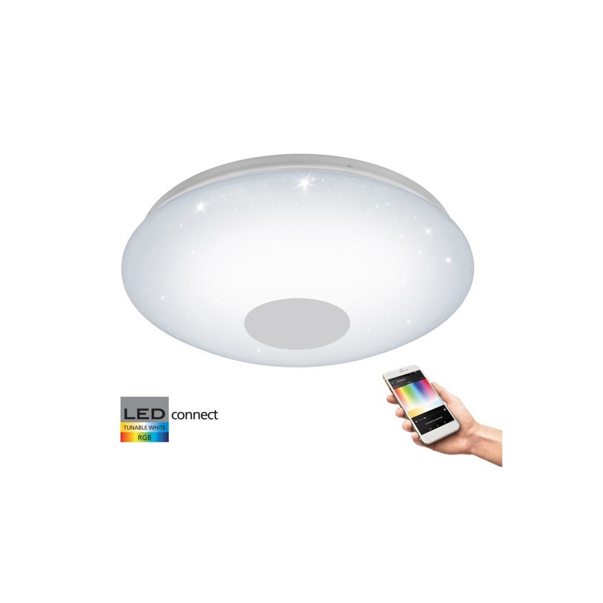 Eglo - LED loftlampe dæmpbar RGBW-farver VOLTAGO-C LED/17W/230V