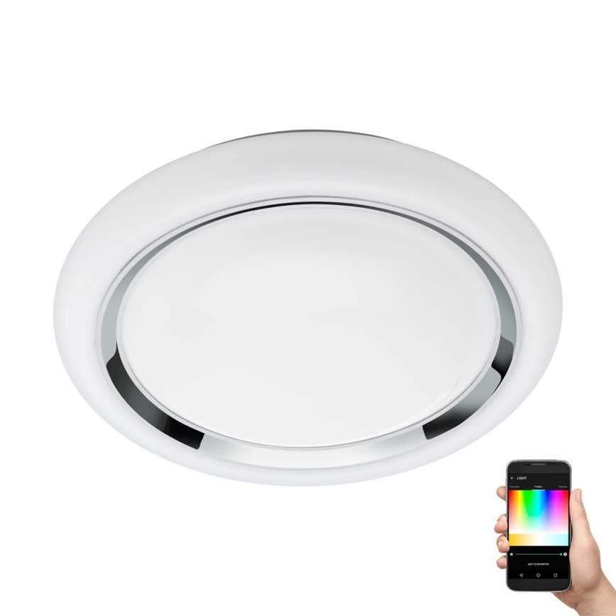 Eglo - LED loftlampe dæmpbar RGBW-farver CAPASSO-C LED/17W/230V