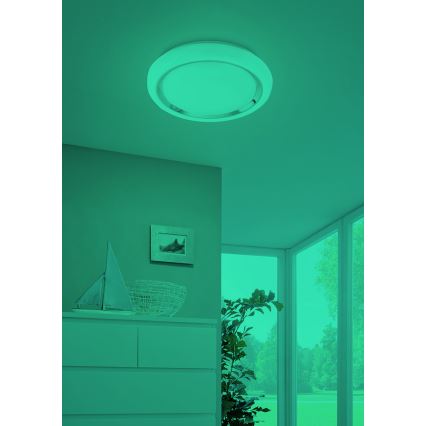 Eglo - LED loftlampe dæmpbar RGBW-farver CAPASSO-C LED/17W/230V