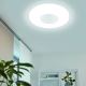 Eglo - LED væg-/loftlampe dæmpbar RGB-farver CAPASSO-C LED/17W/230V