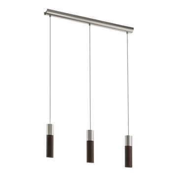 Eglo 96882 - LED pendel VILLORA 3xGU10/5W/230V
