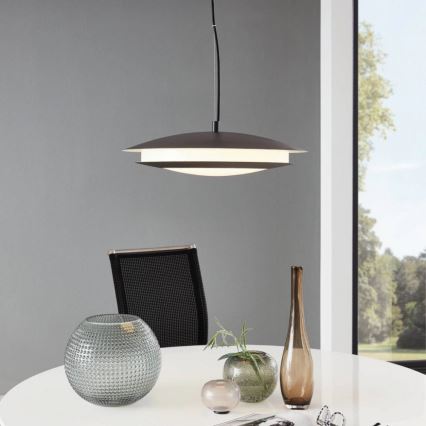 Eglo 96979 - LED RGB pendel MONEVA-C LED/27W/230V