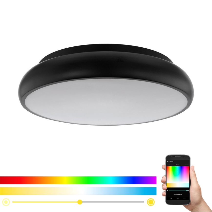Eglo 96996 - LED loftlampe RGB-farver RIODEVA-C 1xLED/27W/230V