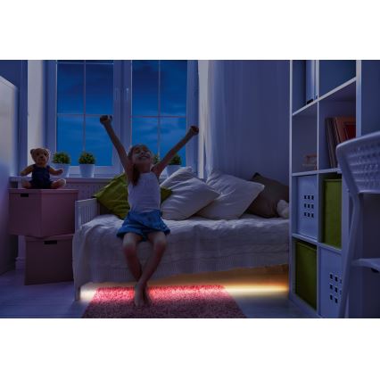 Eglo - SÆT 2x LED strip med bevægelsessensor 2xLED/36x0,1W/230V