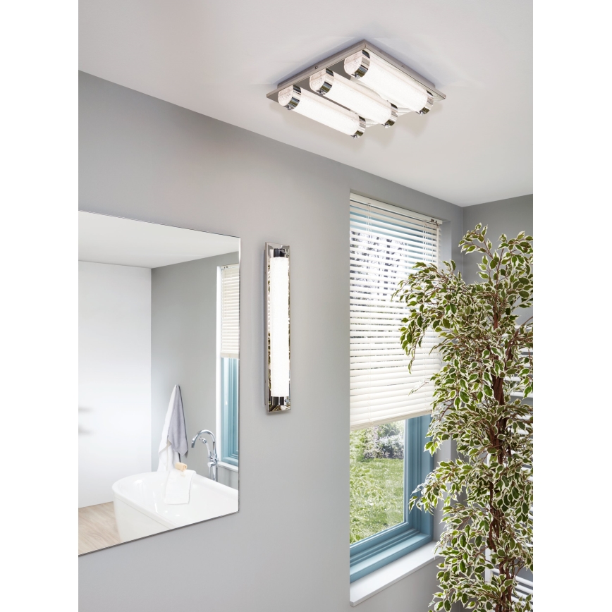 Eglo - LED badeværelses væglampe 1xLED/19W/230V IP44