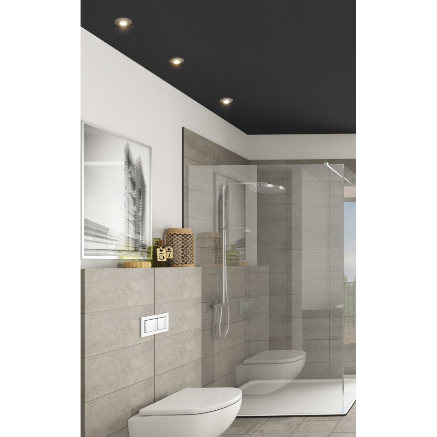 Eglo - LED loftlampe til badeværelse 3xLED/1W/230V IP44