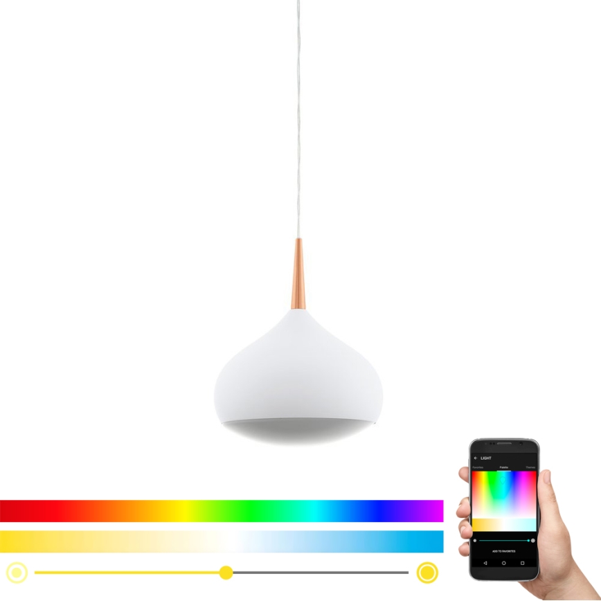 Eglo 97087 - LED RGBW dæmpbar pendel COMBA-C LED/18W/230V