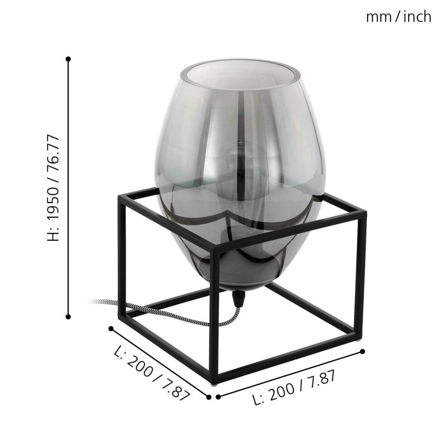 Eglo - Bordlampe 1xE27/40W/230V